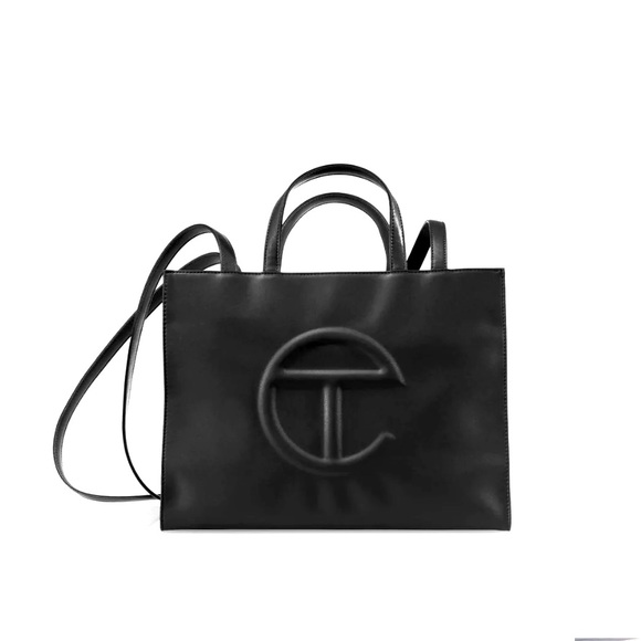 Telfar - Medium Black Shopping Bag – Authentic & Iconic